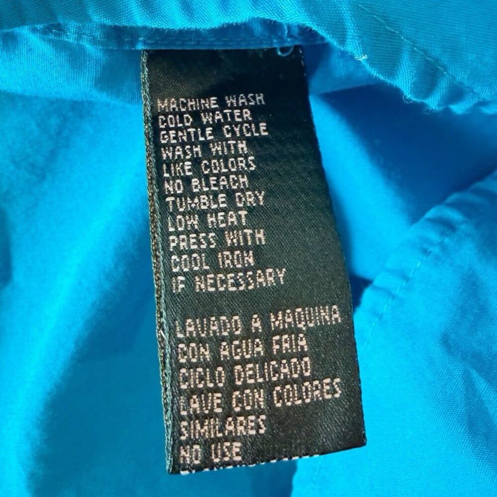 Ralph Lauren Women’s 2X Turquoise Button Front Shirt Plus Size Cotton Top - Picture 11 of 11